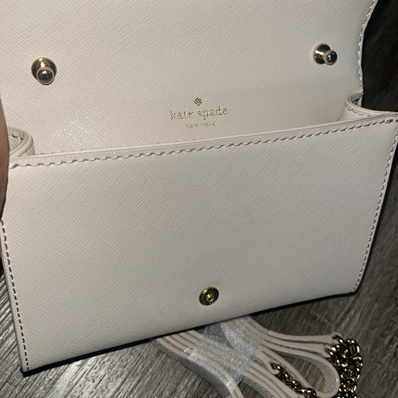💎✨EXCELLENT💎✨Kate Spade White Geometric Perforated Crossbody Bag - Picture 16 of 16